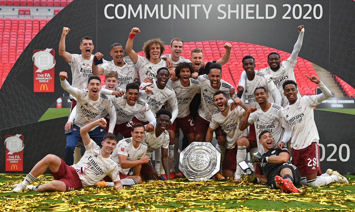 Arsenal beat Liverpool to lift FA Community Shield - The ...