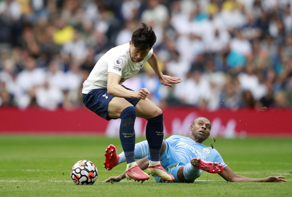 With Kane out, Tottenham beats Man City 1-0 in EPL opener ...