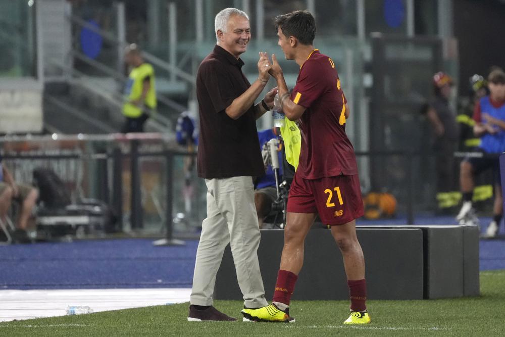 Dybala's brace propels Mourinho's Roma atop Serie A – The Zimbabwe Mail