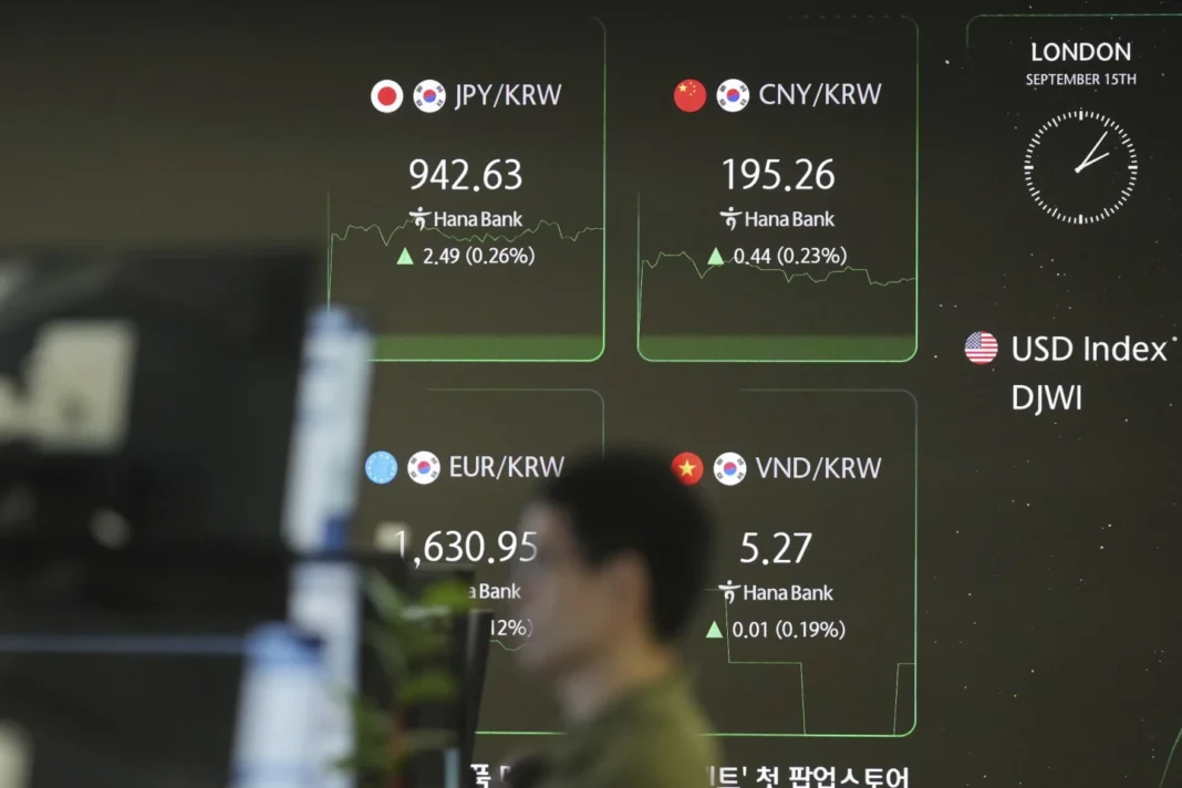 Global shares trade mixed as markets eye Fed decision Global shares trade mixed as markets eye Fed decision