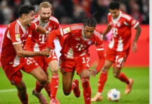 Union Berlin ends Bayern Munich’s record 16-game winning streak with 2-2 draw in Bundesliga