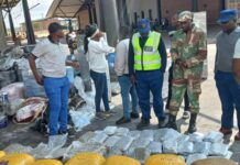 Security Team Intercepts Drugs Contraband at Beitbridge Border Post
