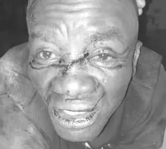 Vengesayi Jabulani Mutasa, the suspect in the shooting deaths of Joseph Mutangadura and a police officer