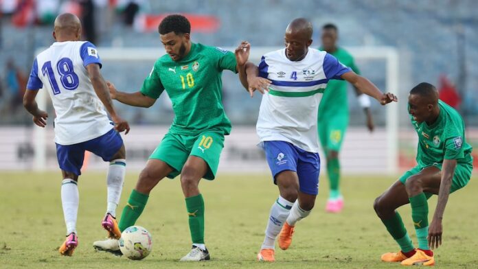 Football - FIFA World Cup Qualifiers 2026 - Zimbabwe v Lesotho - Orlando Stadium - Soweto