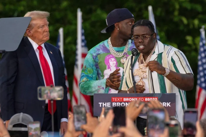 rapper who joined Trump at campaign rally sentenced to 5 years for attempted murder