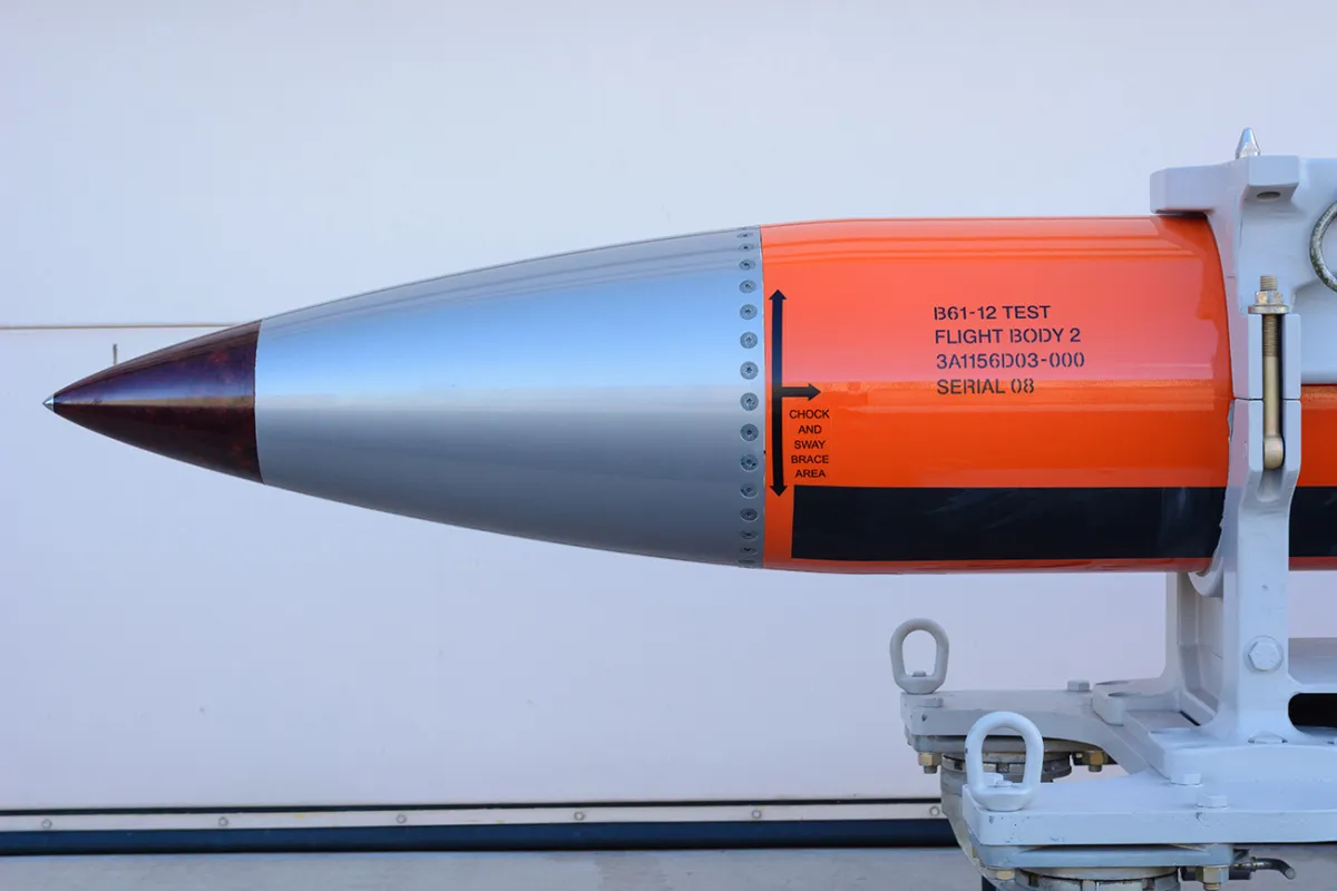 B61-12 tactical thermonuclear bomb