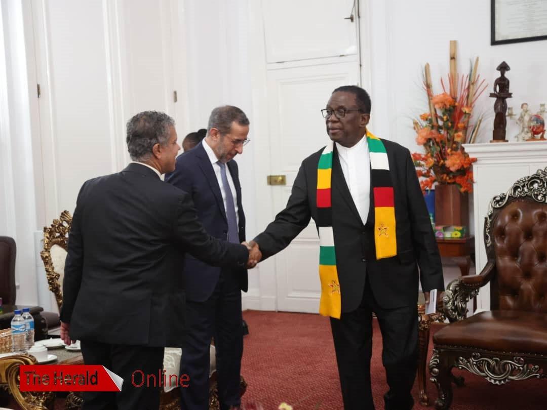Mnangagwa Meets UAE’s Energy Company