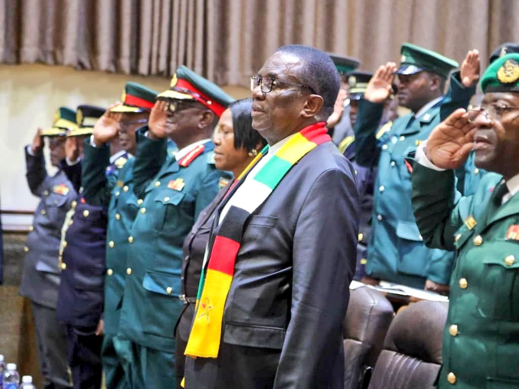 Mnangagwa and Generals