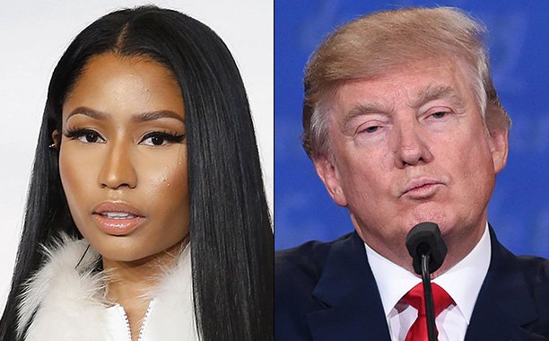 Nicki Minaj and Donald Trump