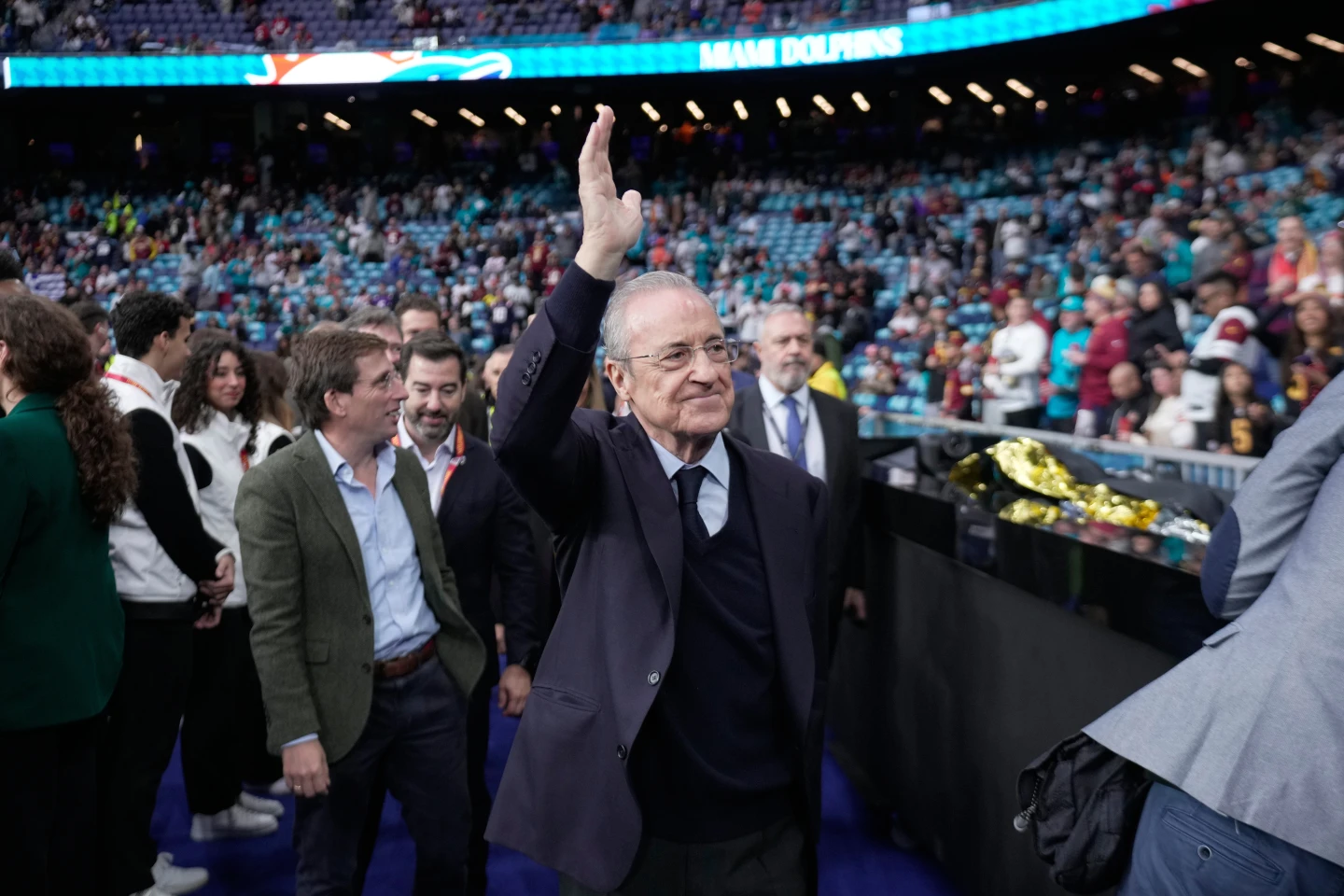Real Madrid president Florentino Pérez