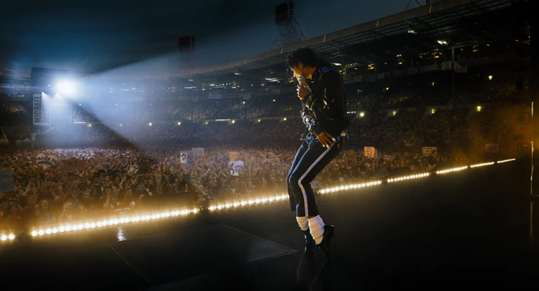 ‘Michael’ moonwalks to $97 million opening, shattering record for music biopics