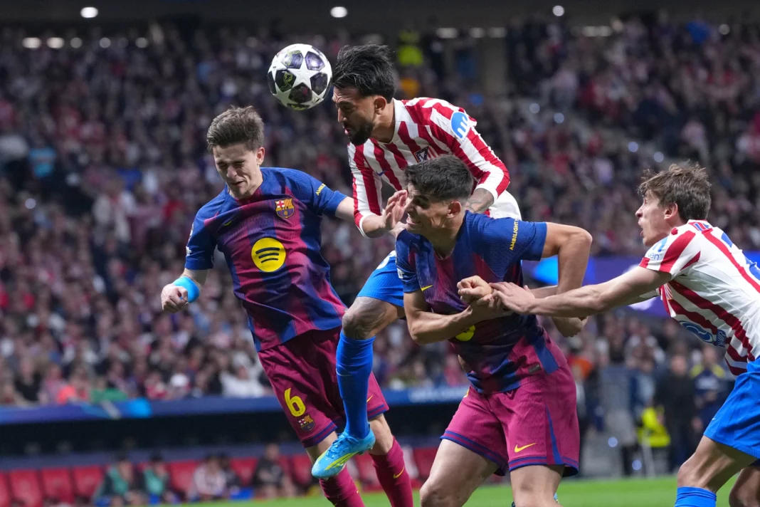 Atletico Madrid withstands Barcelona’s early blitz to reach the Champions League semifinals Atletico Madrid withstands Barcelona’s early blitz to reach the Champions League semifinals
