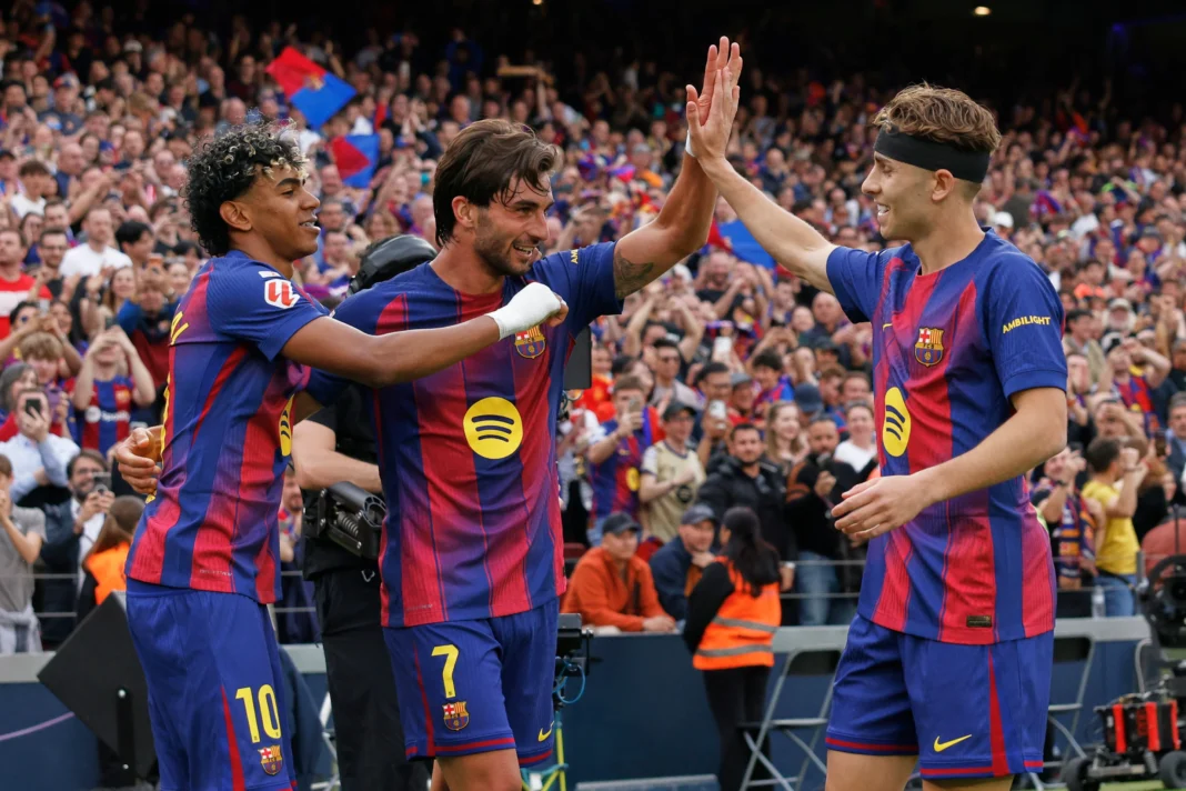 Yamal scores and sets up two by Ferran as Barcelona capitalizes on Madrid stumble Yamal scores and sets up two by Ferran as Barcelona capitalizes on Madrid stumble
