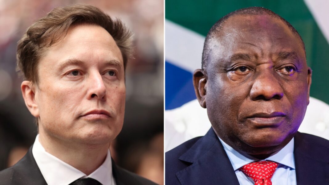 Elon Musk calls for sanctions on SA over “racist laws” as Ramaphosa defends empowerment policies Elon Musk calls for sanctions on SA over “racist laws” as Ramaphosa defends empowerment policies