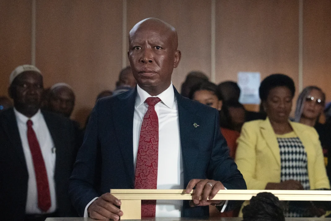 Malema Sentenced to Five Years in Prison for Firearm Offences Malema Sentenced to Five Years in Prison for Firearm Offences