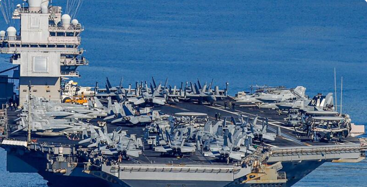 US aircraft carrier USS Abraham Lincoln spotted 200 km away from Iran US aircraft carrier USS Abraham Lincoln spotted 200 km away from Iran