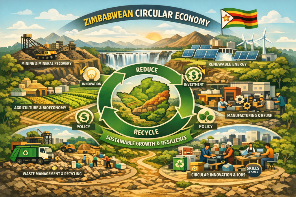 Circular Thinking: Why Zimbabwe’s Next Growth Story May Be Built on a Circular Economy - The Zimbabwe Mail Circular Thinking: Why Zimbabwe’s Next Growth Story May Be Built on a Circular Economy