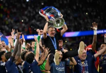 PSG wins back-to-back Champions League titles after shootout victory against Arsenal