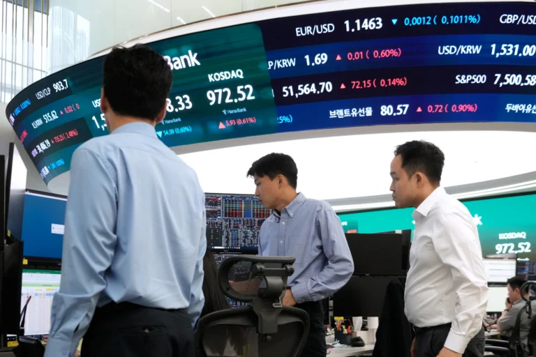 World shares are mixed and US futures fall as Iran talks make progress