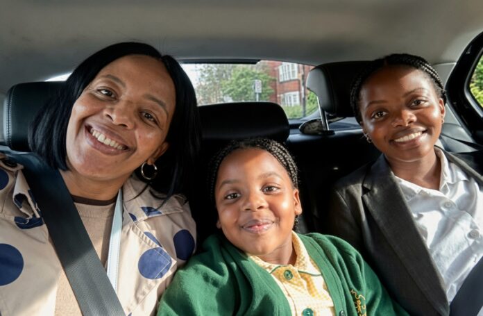 Nothabo Zandile Tshuma and daughters Nala (centre) and Natalie. Pic Bedfordshire Police