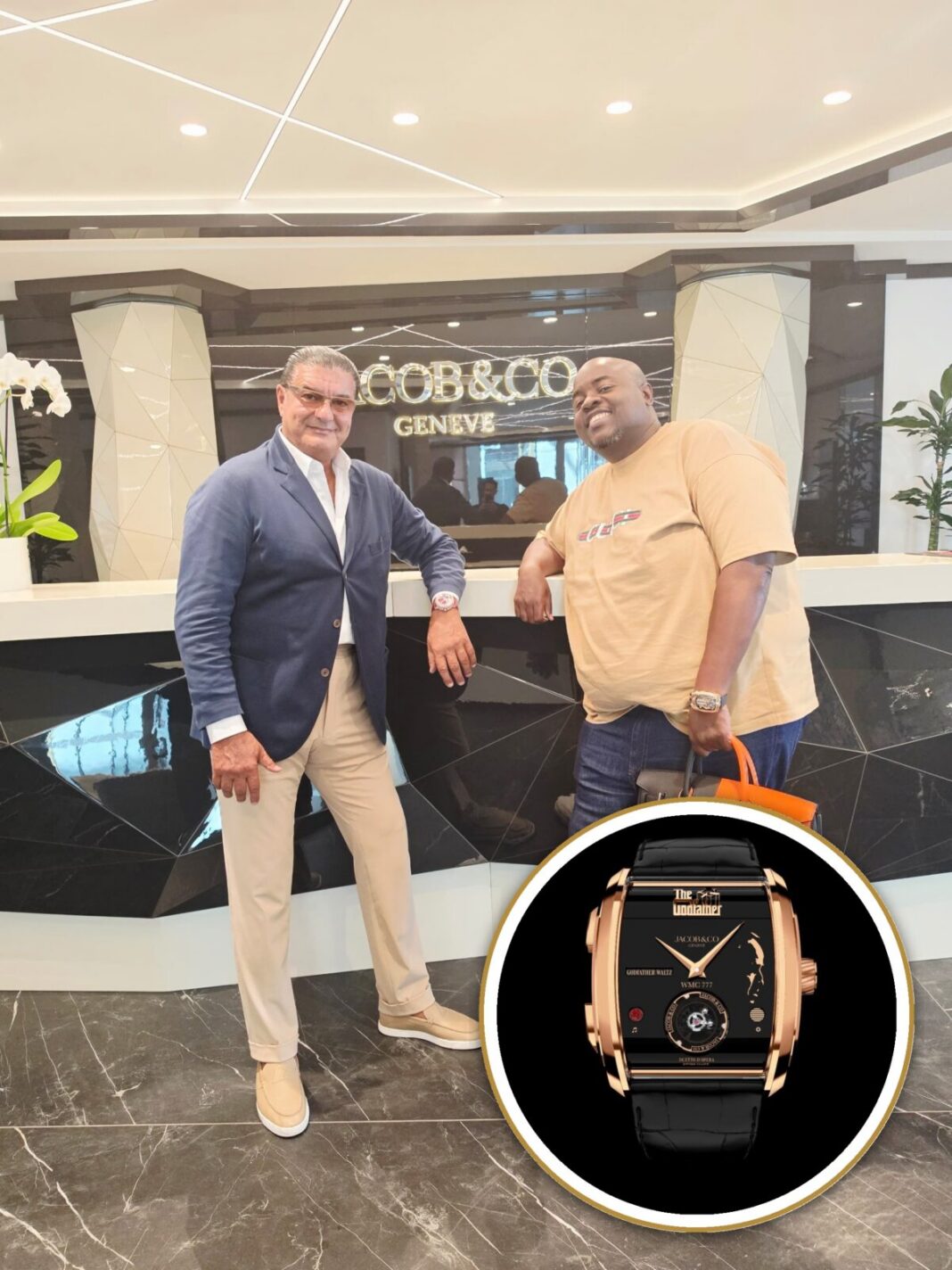 Chivayo bags world’s first Godfather II watch, Jacob & Co owner announces