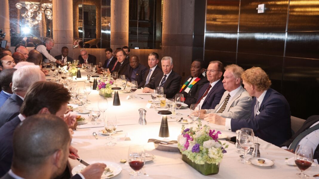 Mnangagwa in New York