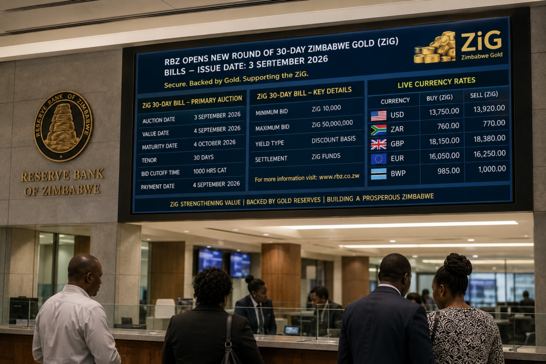 Zimbabwe Central Bank opens ZiG$ term deposit facility as currency reform enters deeper monetary phase Zimbabwe Central Bank opens ZiG$ term deposit facility as currency reform enters deeper monetary phase